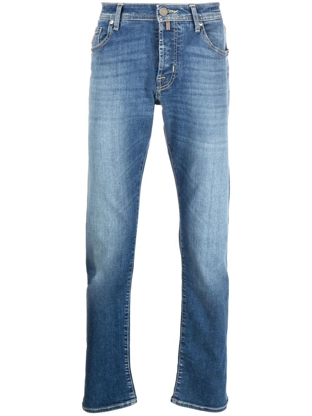 Jacob Cohën Ausgeblichene Straight-Leg-Jeans - Blau von Jacob Cohën