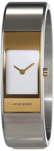 JACOB JENSEN Damen Analog Quarz Uhr mit Edelstahl Armband Eclipse Item NO. 452 von Jacob Jensen