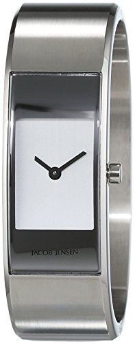 JACOB JENSEN Damen Analog Quarz Uhr mit Edelstahl Armband Eclipse Item NO. 460 von Jacob Jensen