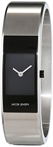 JACOB JENSEN Damen Analog Quarz Uhr mit Edelstahl Armband Eclipse Item NO. 461 von Jacob Jensen