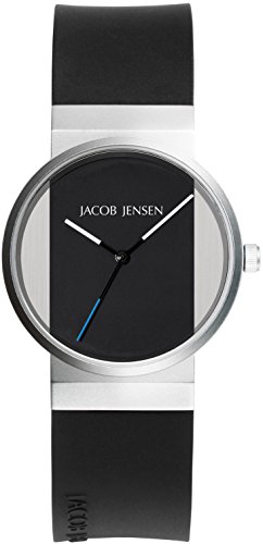 JACOB JENSEN Damen-Armbanduhr JACOB JENSEN NEW SERIES ITEM NO. 722 Analog Quarz Kautschuk JACOB JENSEN NEW SERIES ITEM NO. 722 von Jacob Jensen