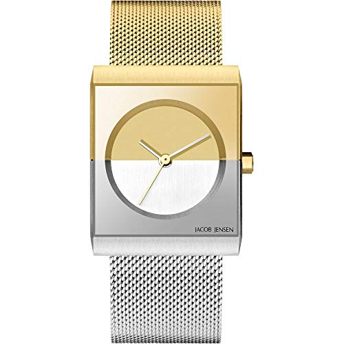 Jacob Jensen Damen Analog Quarz Uhr mit Edelstahl Armband JJ526 Jacob Jensen Damen Analog Quarz Uhr mit Edelstahl Armband JJ526 von Jacob Jensen