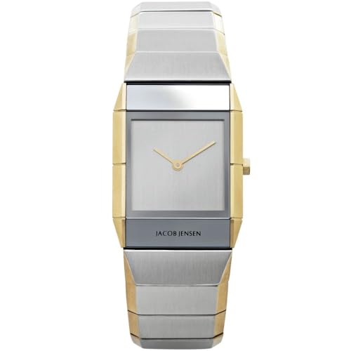 Jacob Jensen Damen-Armbanduhr Sapphire Series 563 Analog Quarz Edelstahl 563 von Jacob Jensen