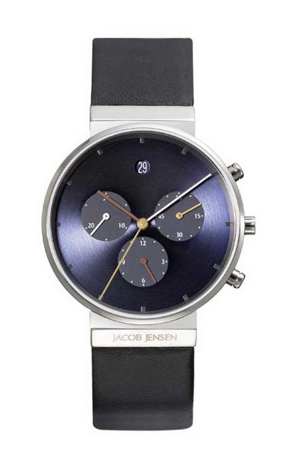 Jacob Jensen Quarzuhr Herrenuhr - Serie: Chronograph series - Jacob Jensen Modell: 605 von Jacob Jensen