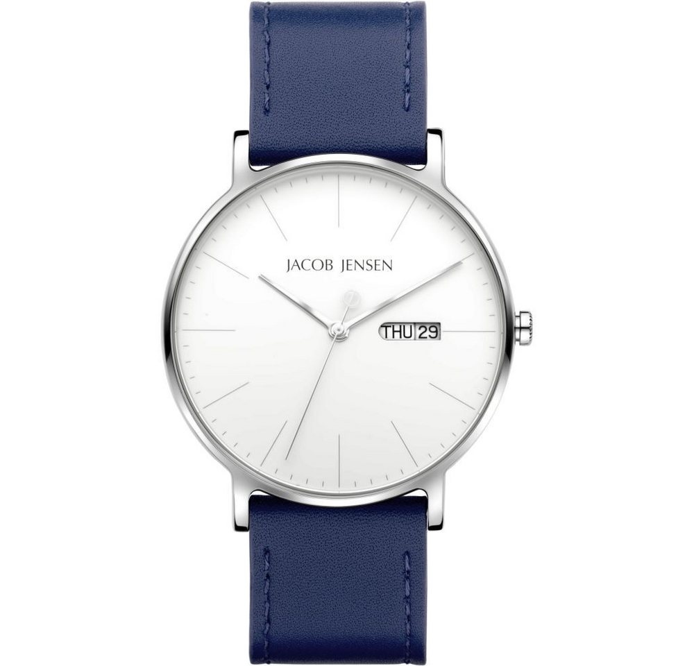 Jacob Jensen Titanuhr JACOB JENSEN Herren Armbanduhr TIMELESS NORDIC 163 weiß D. 40 mm Jacob Jensen Titanuhr JACOB JENSEN Herren Armbanduhr TIMELESS NORDIC 163 weiß D. 40 mm von Jacob Jensen