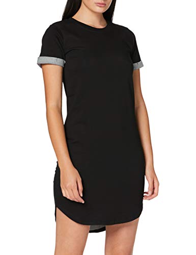 JDY Damen JDYIVY S/S Dress JRS NOOS Lässiges Kleid, Black, XS von JdY