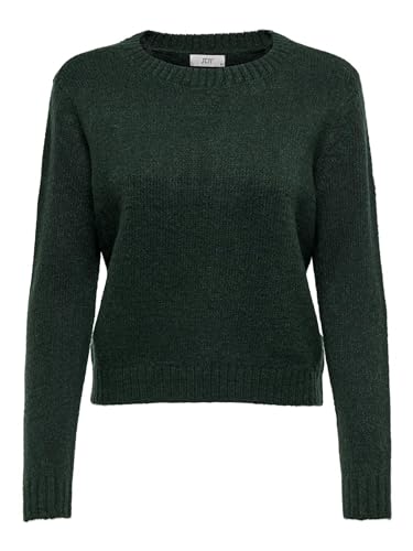 Jacqueline de Yong Female Strickpullover Knit Fit Rundhals Gerippte Ärmelbündchen Pullover von JACQUELINE de YONG