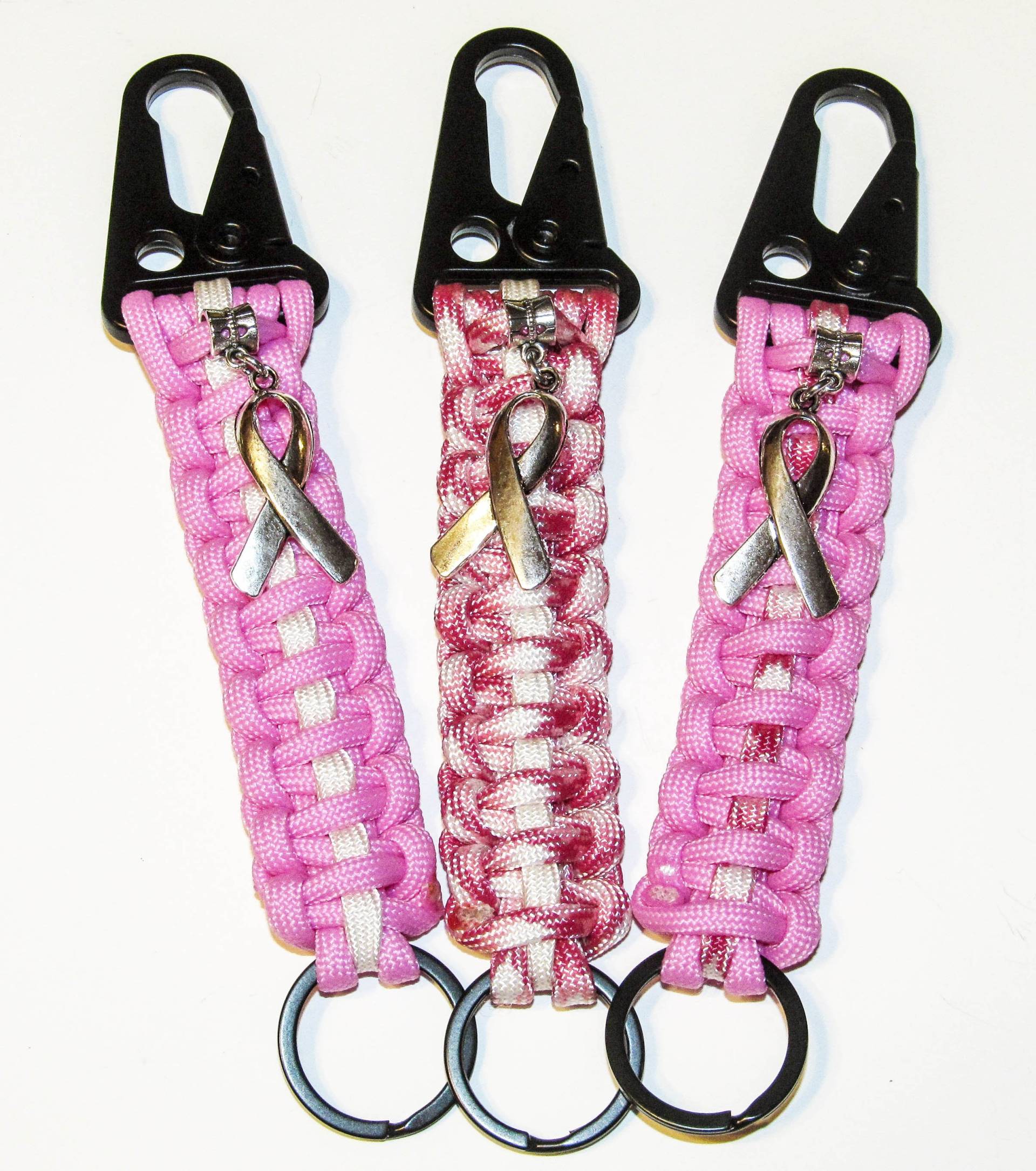 Bewusstsein/Unterstützung, Paracord Schlüsselanhänger Bewusstsein/Unterstützung, Paracord Schlüsselanhänger von JacquelinsJewels