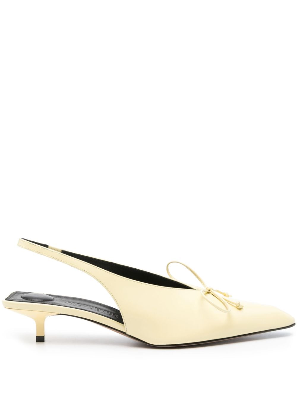 Jacquemus Cubisto Pumps 40mm - Gelb von Jacquemus