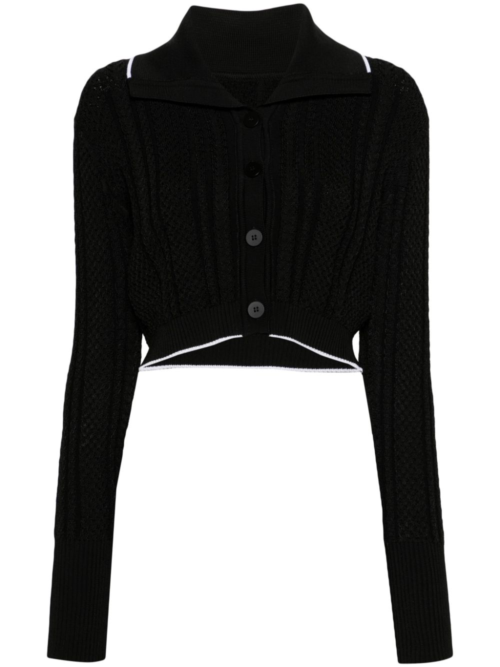 Jacquemus La Cardigan Bella Cardigan - Schwarz von Jacquemus