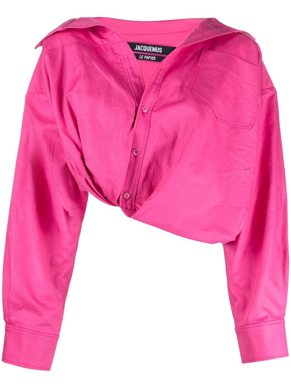 Jacquemus La Chemise Mejean Bluse - Rosa von Jacquemus