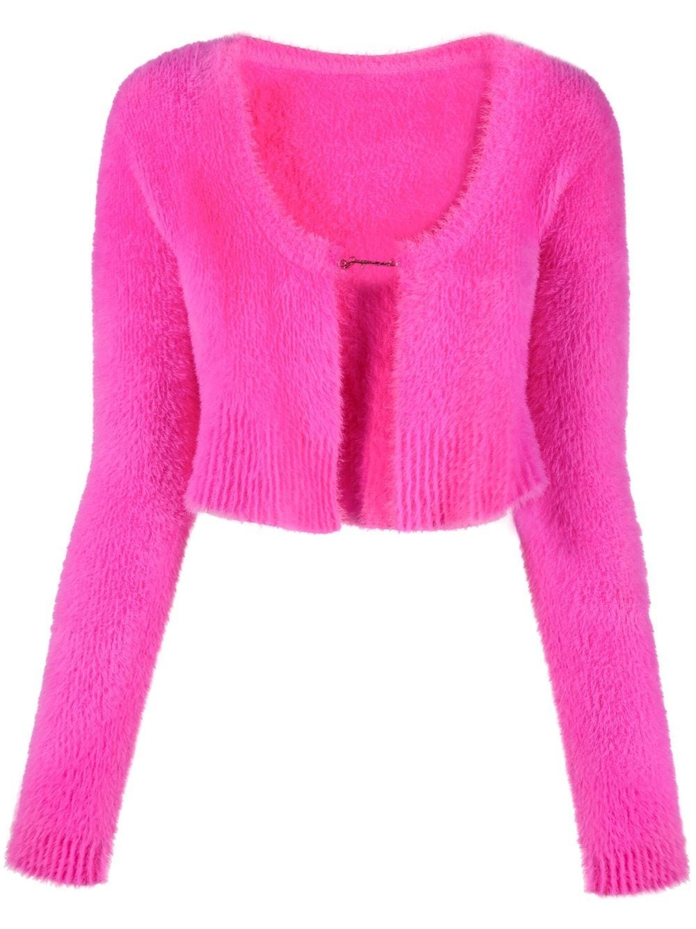 Jacquemus La Maille Cropped-Cardigan - Rosa von Jacquemus