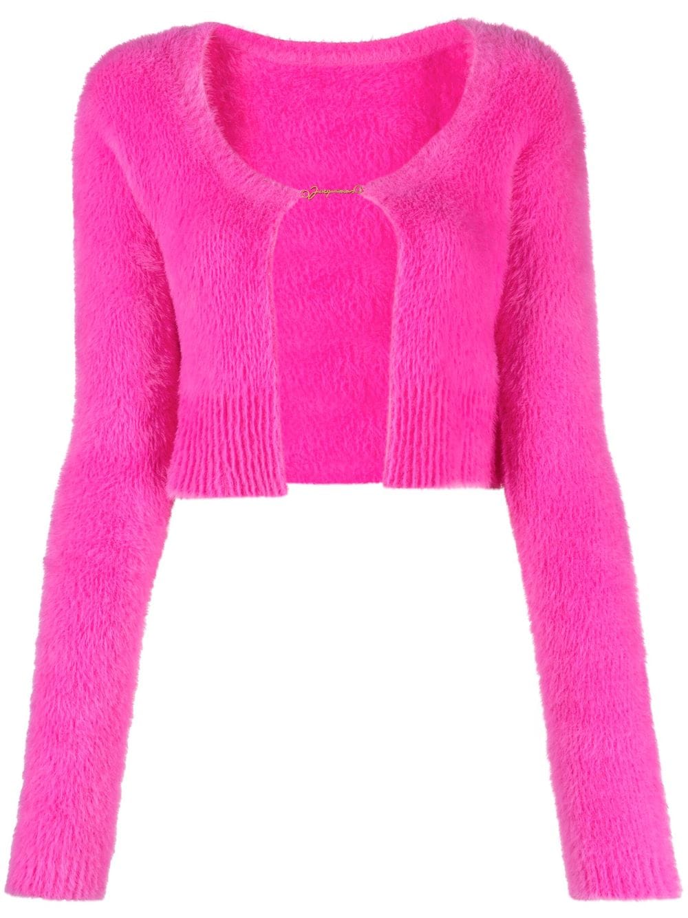 Jacquemus La Maille Cropped-Cardigan - Rosa von Jacquemus