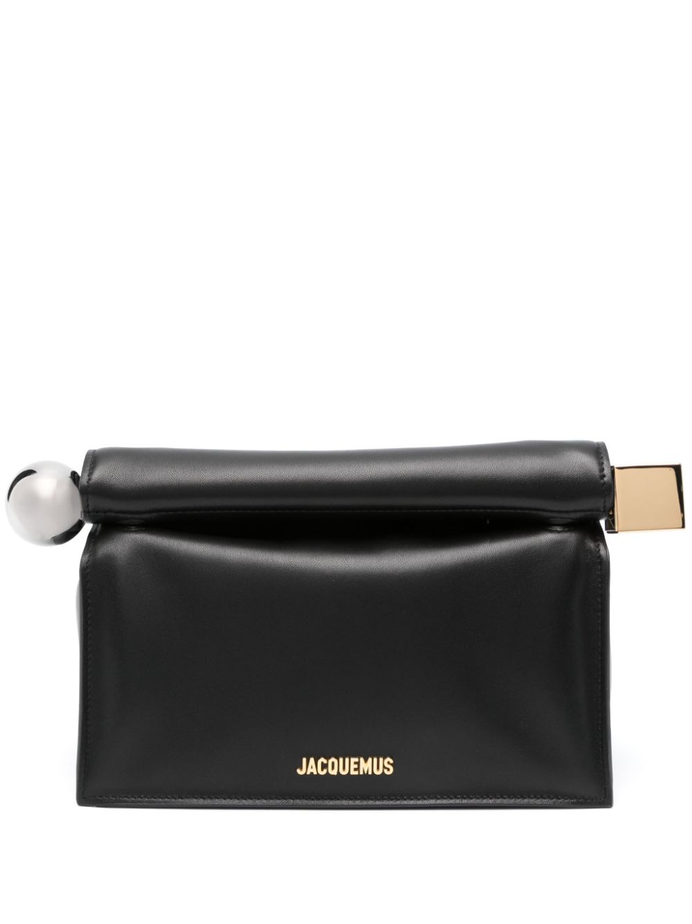 Jacquemus La Pochette Rond Carré Clutch - Schwarz von Jacquemus