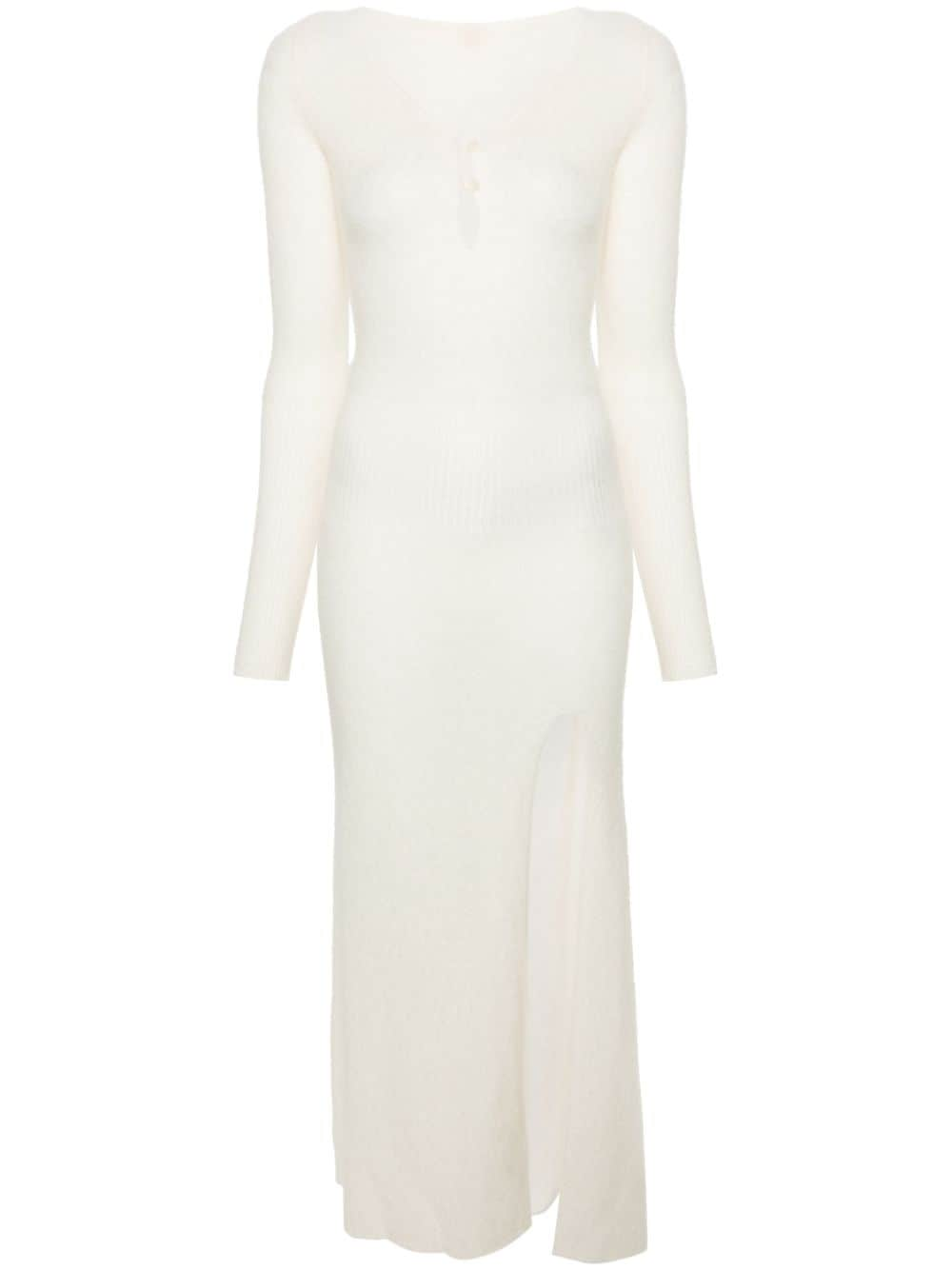 Jacquemus La Robe Alzou Maxikleid - Weiß von Jacquemus