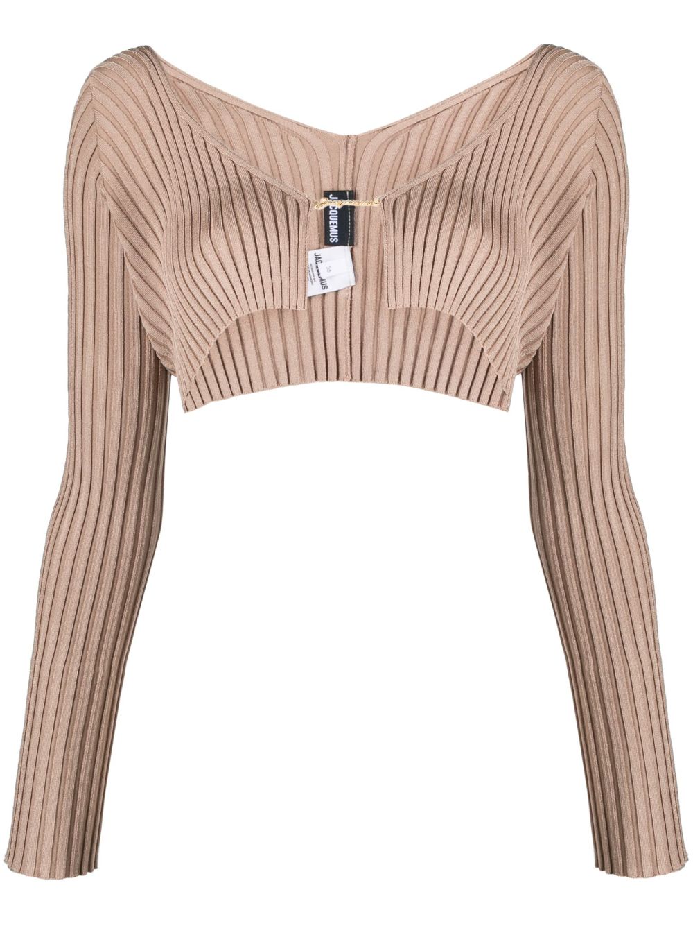 Jacquemus La Maille Pralù Cardigan - Nude von Jacquemus