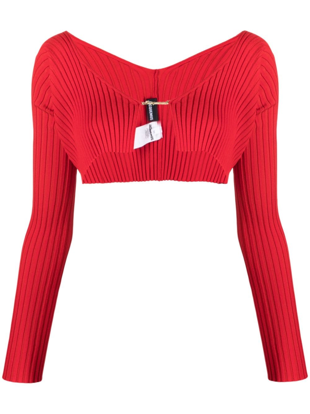 Jacquemus La Maille Pralù Cardigan - Rot von Jacquemus