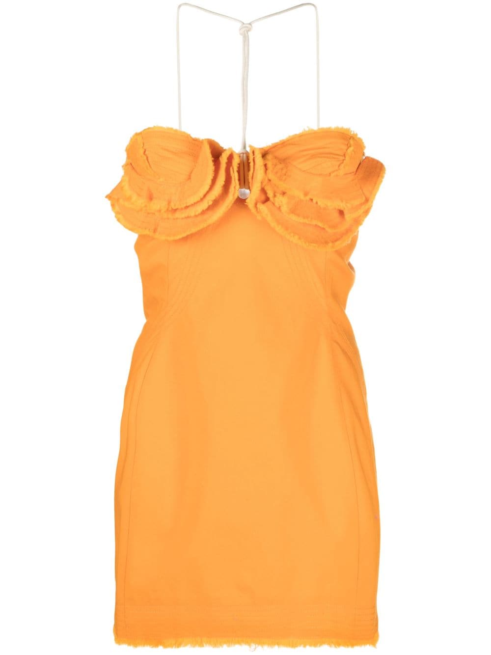 Jacquemus La Robe Artichaut Minikleid - Orange von Jacquemus