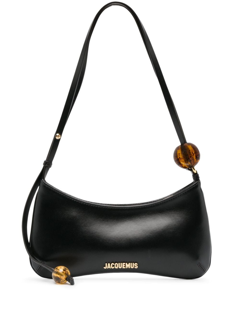 Jacquemus Le Bisou Perle Schultertasche - Schwarz von Jacquemus