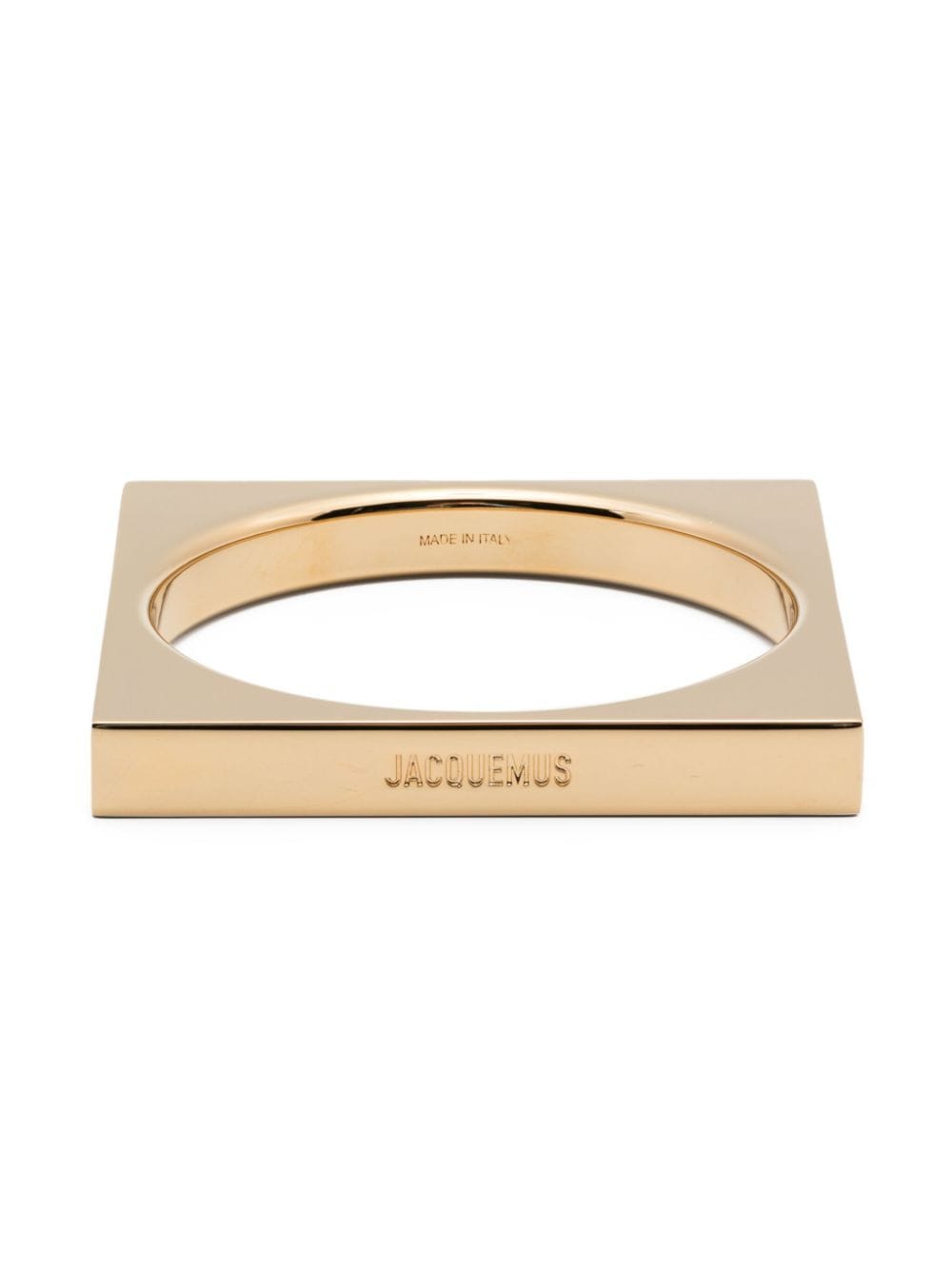 Jacquemus Le Bracelet Carré-Armband mit Logo-Gravur - Gold von Jacquemus