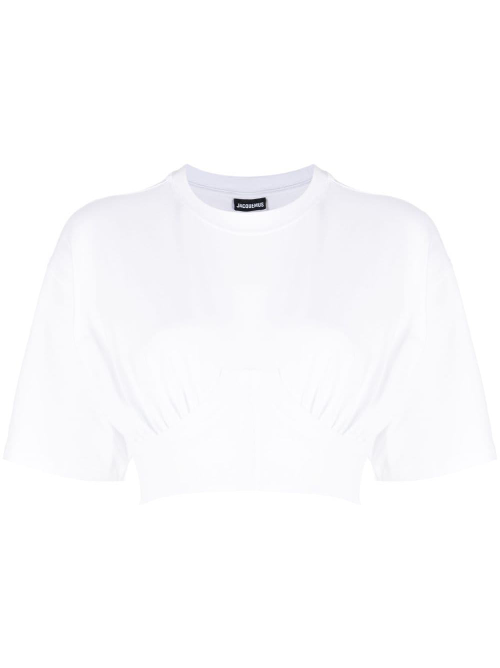 Jacquemus Le Carcao Cropped-T-Shirt - Weiß von Jacquemus