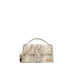 Jacquemus Le Grand Bambino Beigefarbene Schultertasche von Jacquemus