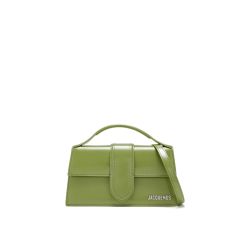 Jacquemus Le Grand Bambino Grüne Leder Schultertasche von Jacquemus
