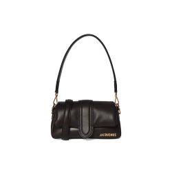 Jacquemus Le Petit Bambinou Schwarze Leder Schultertasche von Jacquemus