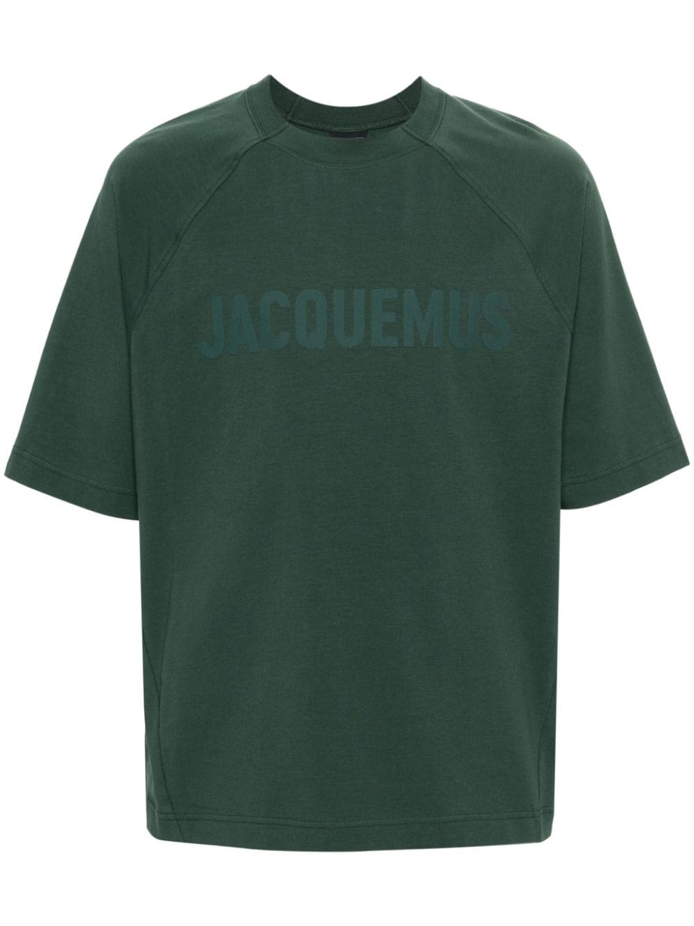 Jacquemus Le T-Shirt Typo Oberteil - Grün von Jacquemus