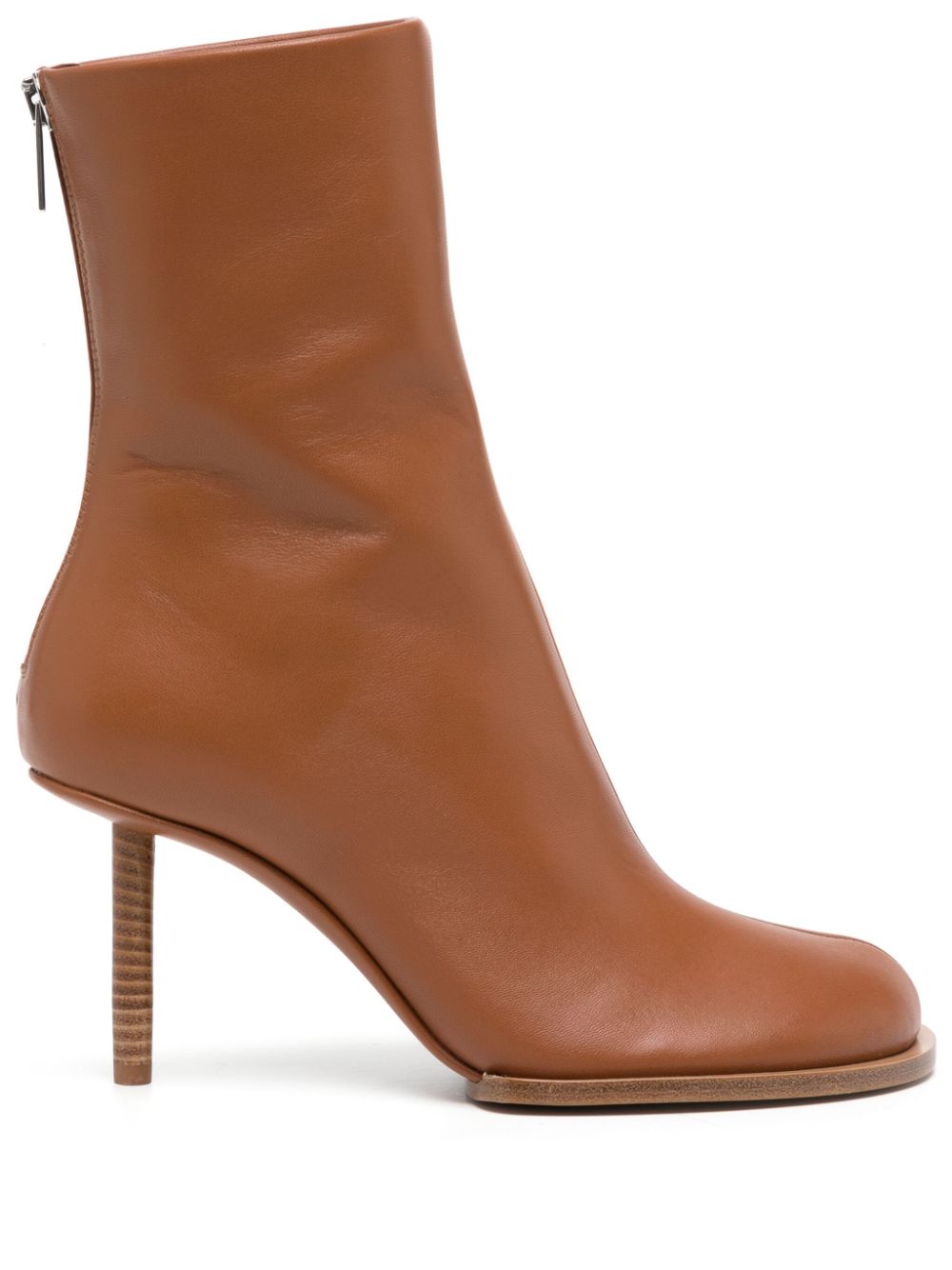 Jacquemus Les Bottines Rond Carre Stiefel 80mm - Braun von Jacquemus