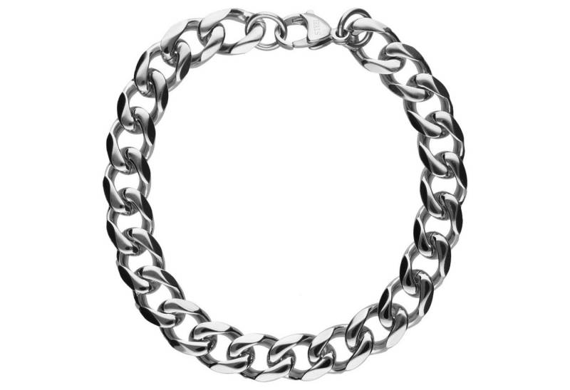Jacques Charrel Armband Panzerarmband Look, Edelstahl Jacques Charrel Armband Panzerarmband Look, Edelstahl von Jacques Charrel
