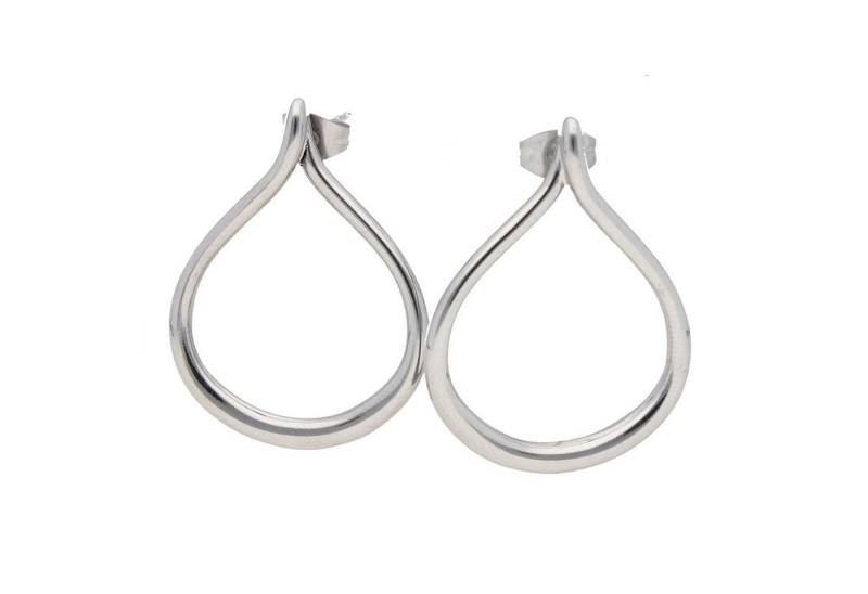 Jacques Charrel Paar Ohrstecker geschwungen, Edelstahl Jacques Charrel Paar Ohrstecker geschwungen, Edelstahl von Jacques Charrel