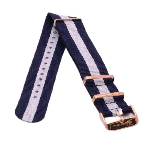 Jacques Costaud * Dolce VITA * Santa Monica JC-N08ARG Men's Watch Strap von Jacques Costaud