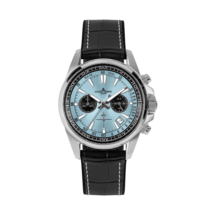 Jacques Lemans Chronograph Liverpool 1-2117R Edelstahl von Jacques Lemans