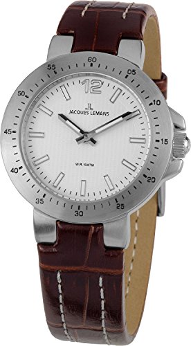 Jacques Lemans Damen-Armbanduhr XS Milano Analog Leder 1-1719B von JACQUES LEMANS