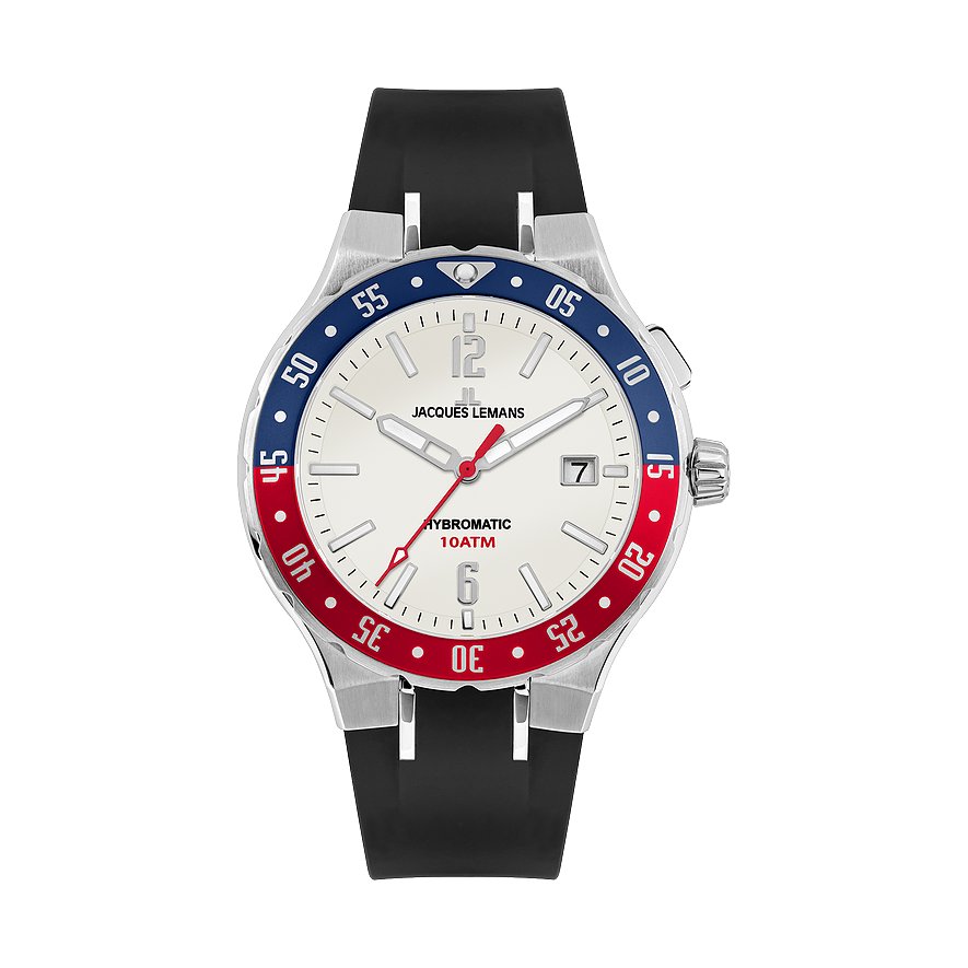 Jacques Lemans Herrenuhr Hybromatic 1-2109B von Jacques Lemans