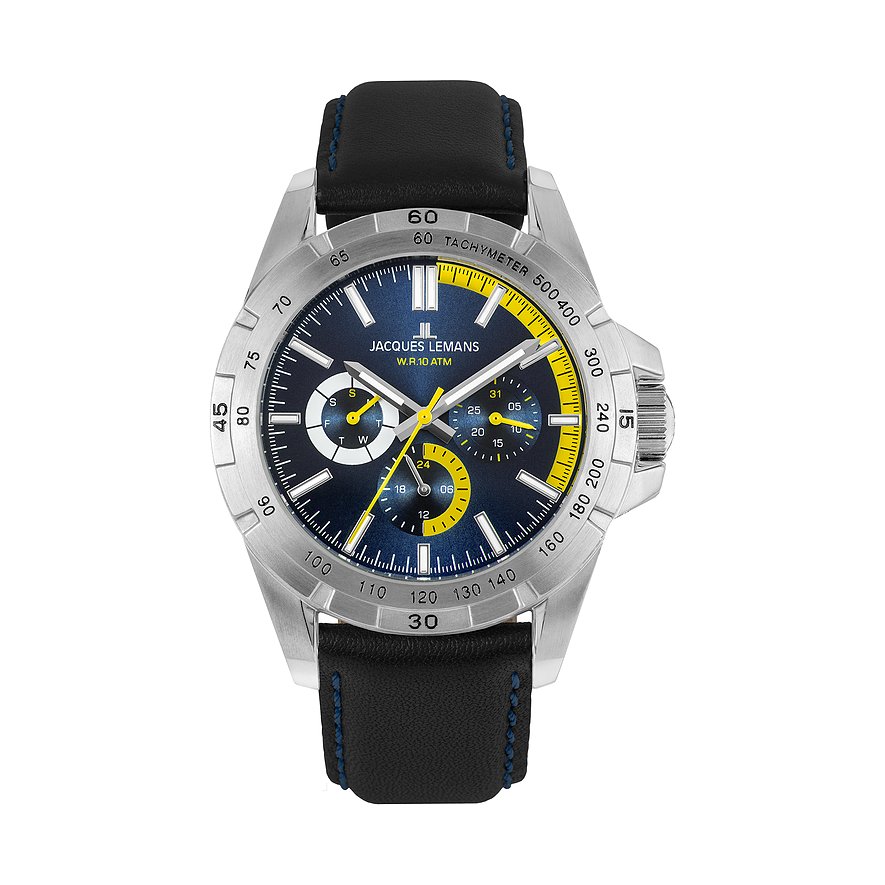 Jacques Lemans Herrenuhr Sport 42-11C Edelstahl von Jacques Lemans