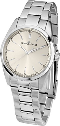 Jacques Lemans Nostalgie Herrenarmbanduhr N-1558A von JACQUES LEMANS