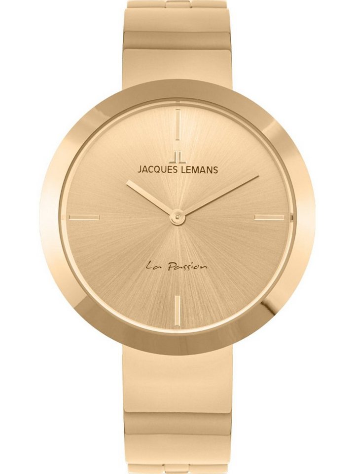 Jacques Lemans Quarzuhr Jacques Lemans Damen-Uhren Analog Quarz, Klassikuhr von Jacques Lemans