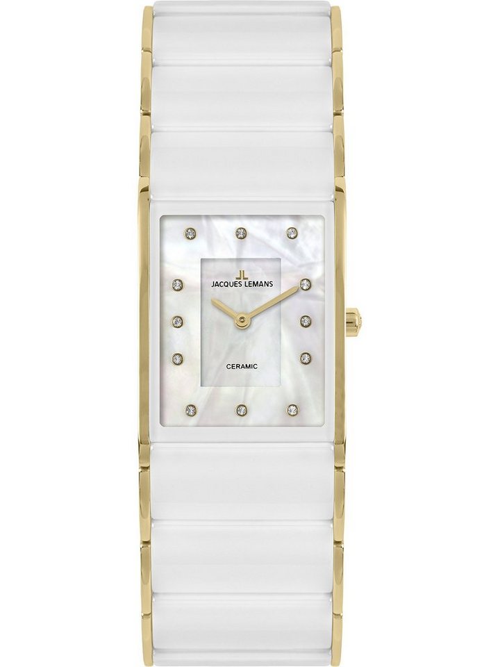 Jacques Lemans Quarzuhr Jacques Lemans Damen-Uhren Analog Quarz, Klassikuhr Jacques Lemans Quarzuhr Jacques Lemans Damen-Uhren Analog Quarz, Klassikuhr von Jacques Lemans