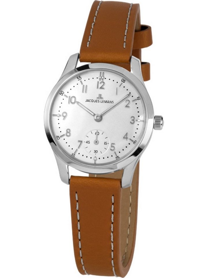 Jacques Lemans Quarzuhr Jacques Lemans Damen-Uhren Analog Quarz, Klassikuhr von Jacques Lemans