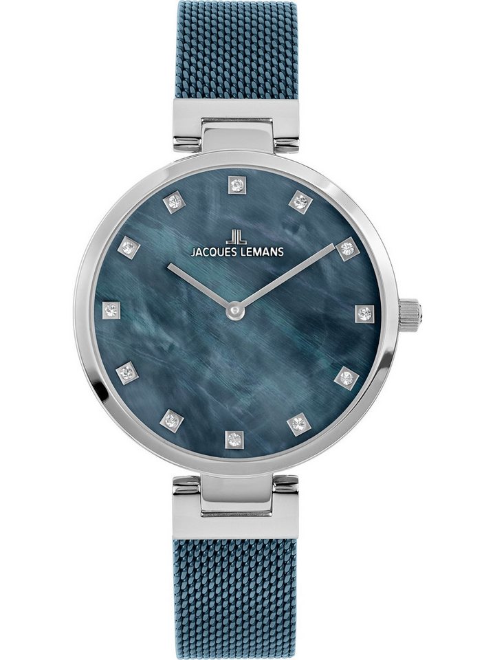 Jacques Lemans Quarzuhr Jacques Lemans Damen-Uhren Analog Quarz, Klassikuhr von Jacques Lemans
