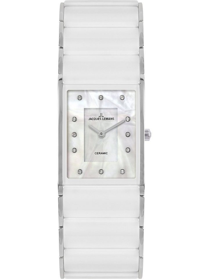 Jacques Lemans Quarzuhr Jacques Lemans Damen-Uhren Analog Quarz, Klassikuhr von Jacques Lemans