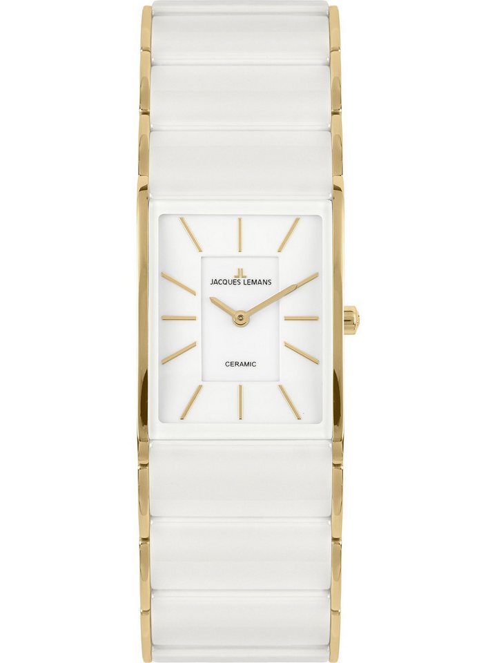 Jacques Lemans Quarzuhr Jacques Lemans Damen-Uhren Analog Quarz, Klassikuhr von Jacques Lemans