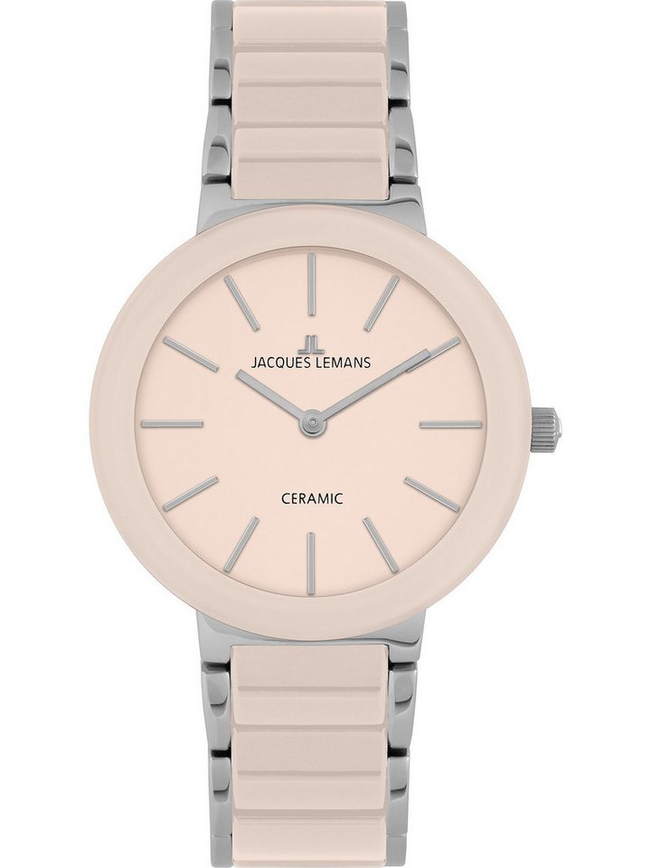 Jacques Lemans Quarzuhr Jacques Lemans Damen-Uhren Analog Quarz, Klassikuhr von Jacques Lemans