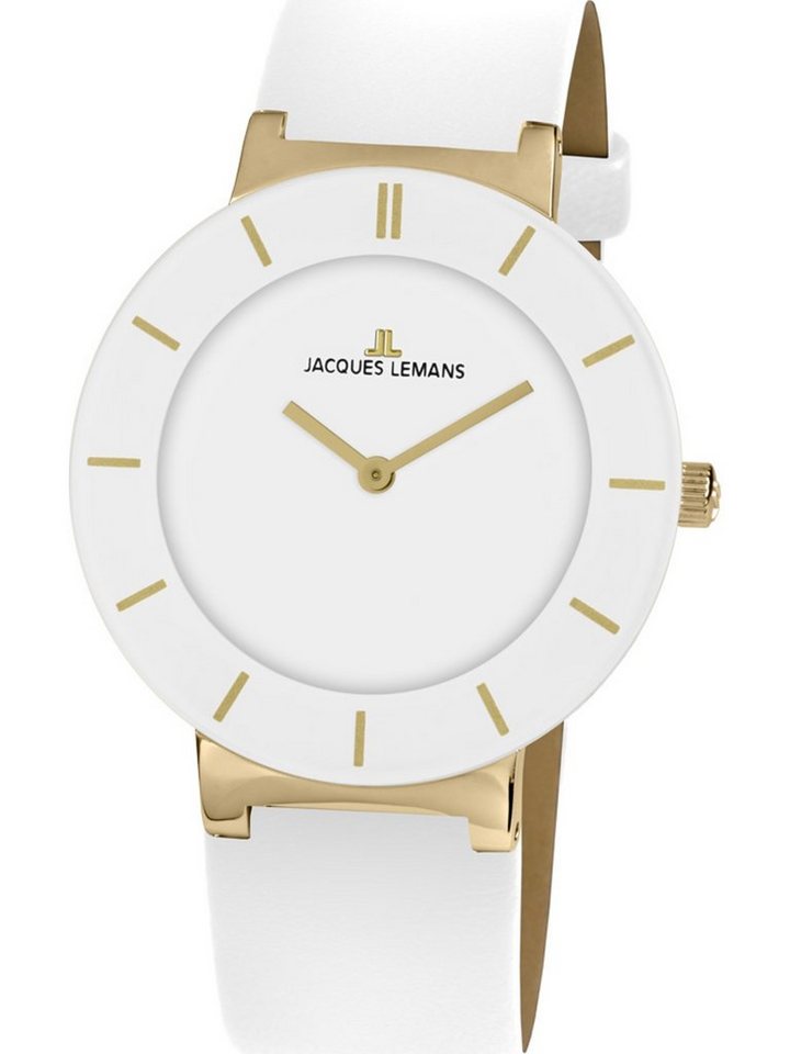 Jacques Lemans Quarzuhr Jacques Lemans Damen-Uhren Analog Quarz, Klassikuhr von Jacques Lemans