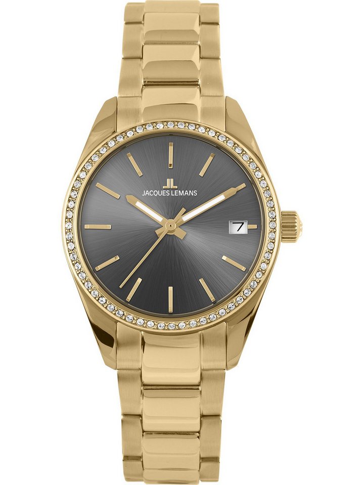 Jacques Lemans Quarzuhr Jacques Lemans Damen-Uhren Analog Quarz, Klassikuhr von Jacques Lemans