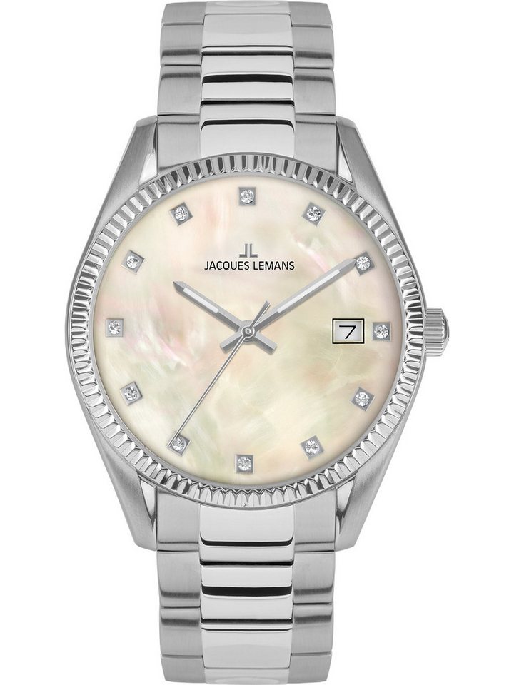 Jacques Lemans Quarzuhr Jacques Lemans Damen-Uhren Analog Quarz, Sportuhr von Jacques Lemans