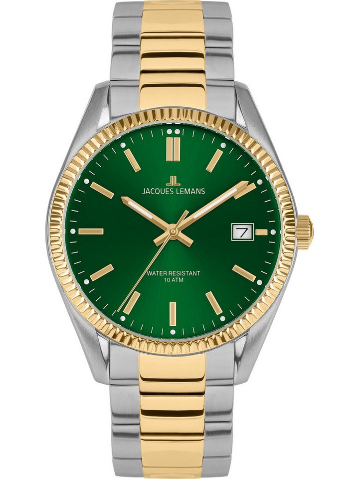 Jacques Lemans Quarzuhr Jacques Lemans Damen-Uhren Analog Quarz, Sportuhr von Jacques Lemans