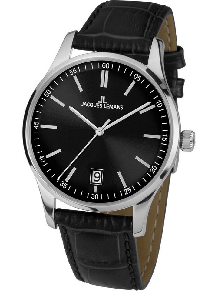 Jacques Lemans Quarzuhr Jacques Lemans Damen-Uhren Analog Quarz, Klassikuhr von Jacques Lemans